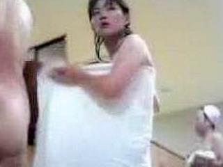 Getting Hot and Bothered by the Oriental Students' Naughty Antics in the Locker Room