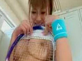 Japanese AV Idol Gives Tennis Pro a Steamy Pre-Match Fuck, Nippon Porn Style